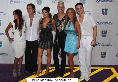 RBD LA PREMIILE JUVENTUD - tibik - stiri